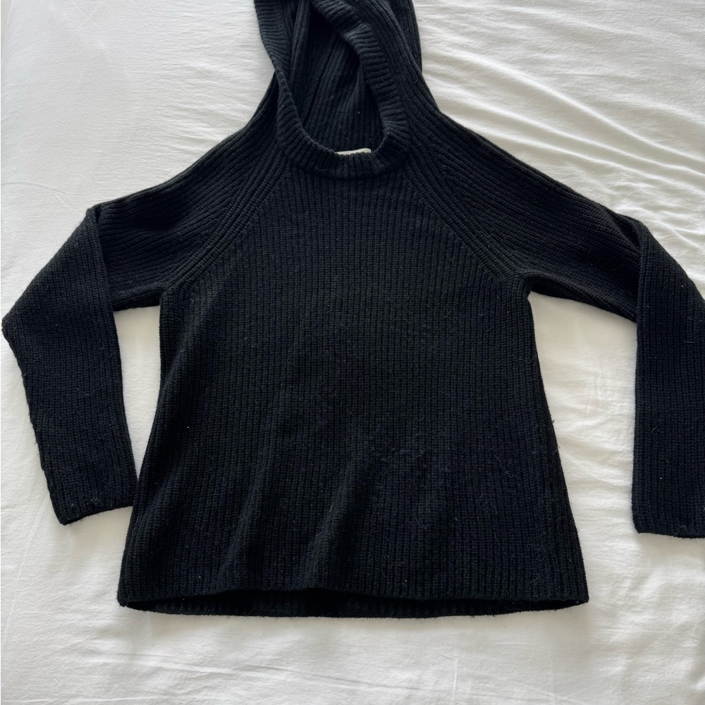 Vince Black Cowl Neck Sweater - Picture 3 of 7